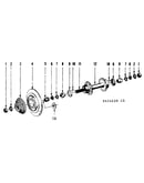 Maillard atom parts f rear hub