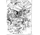 Craftsman 1318250 mower deck diagram