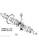 Differential and axle assembly no. 55700