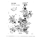 Craftsman 143141182 basic engine diagram