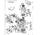 Craftsman 143141282 basic engine diagram