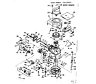 Craftsman 143154072 basic engine diagram