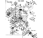 Craftsman 143547032 basic engine diagram