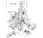 Craftsman 143551052 basic engine diagram