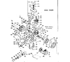 Craftsman 143551072 basic engine diagram