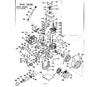Craftsman 143554022 basic engine diagram
