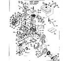 Craftsman 143555032 basic engine diagram