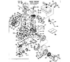 Craftsman 143556062 basic engine diagram