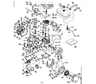 Craftsman 143556072 basic engine diagram