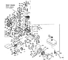 Craftsman 143556082 basic engine diagram