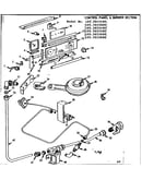 Control panel & burner section
