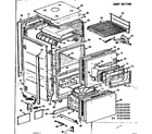 Kenmore 1033043200 body section diagram