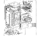 Kenmore 1033073800 body section diagram