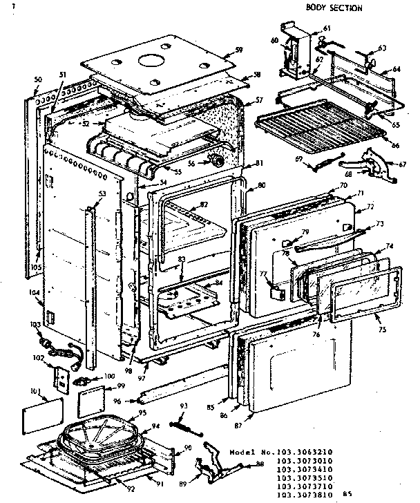 Body section