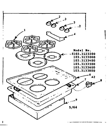 Maintop and body section