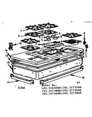 Counter top section