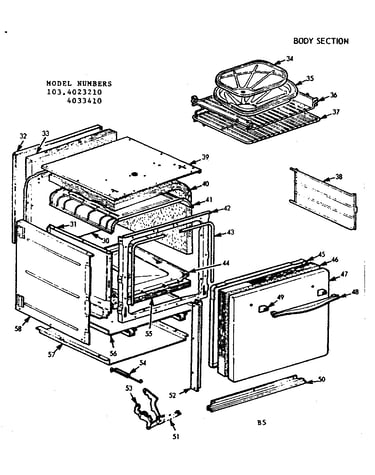 Body section
