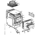 Kenmore 1034035000 body section diagram