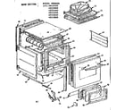 Kenmore 1034053500 body section diagram