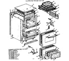 Kenmore 1034055000 body section diagram