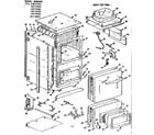 Kenmore 1034073400 body section diagram