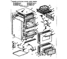 Kenmore 1034075900 body section diagram