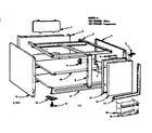 Kenmore 1037034000 cabinet diagram