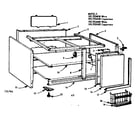 Kenmore 1037034410 30" base cabinet diagram