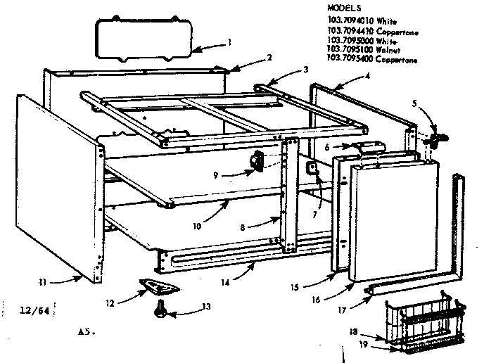 39" base cabinet