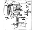 Kenmore 1037136314 body section diagram
