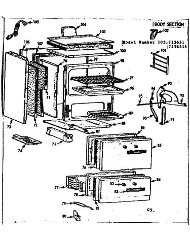 Body section