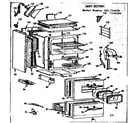 Kenmore 1037146304 body section diagram