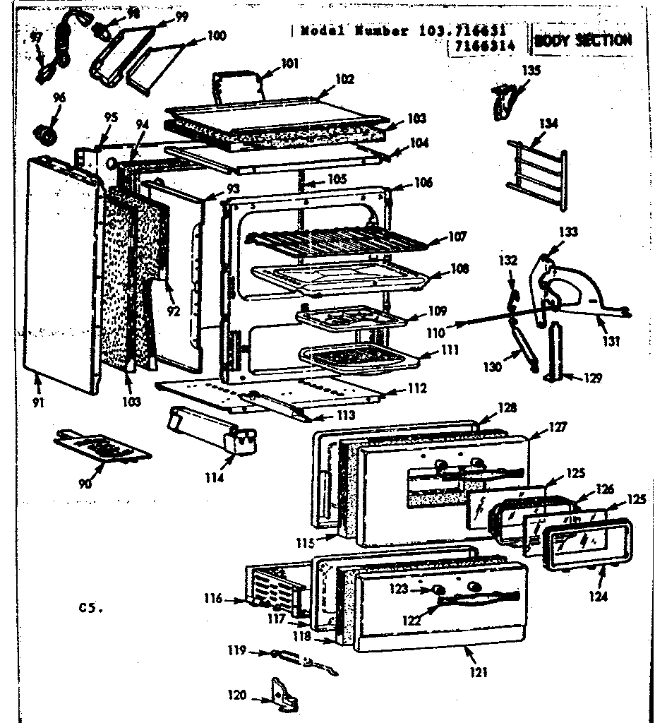 Body section