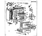 Kenmore 1037166334 body section diagram