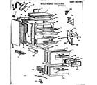 Kenmore 103717631 body section diagram