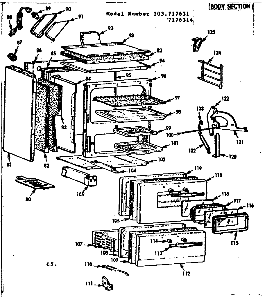 Body section
