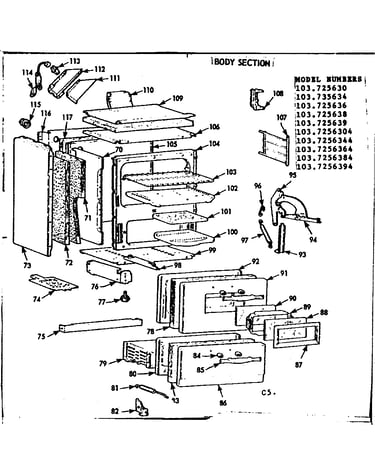 Body section
