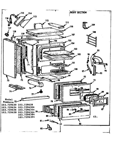 Body section
