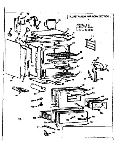 Body section