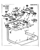 Burner section