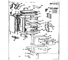 Kenmore 1037374000 body section diagram