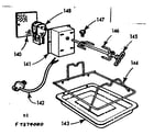Kenmore 1037374004 optional oven rotisserie diagram