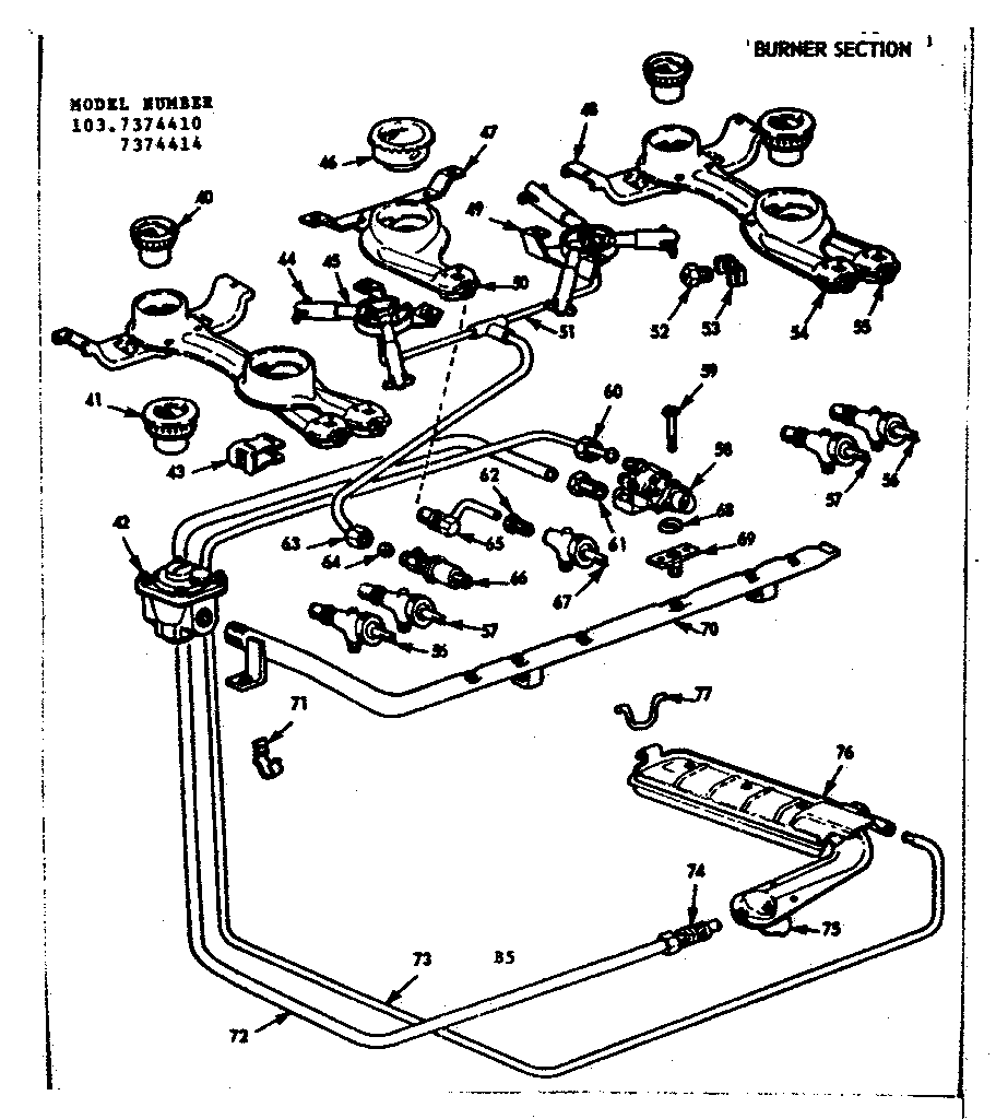 BURNER SECTION