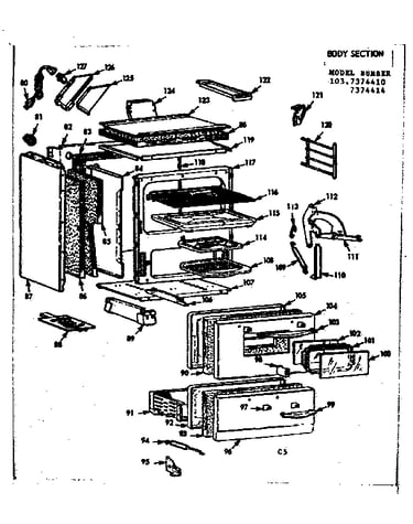 Body section
