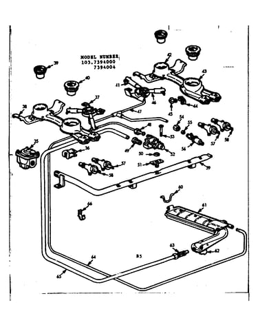 Burner section