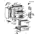 Kenmore 1037404004 body section diagram