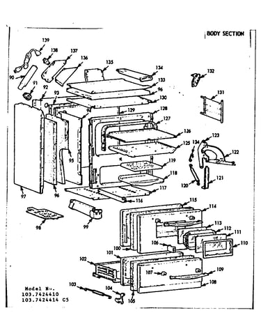 Body section
