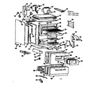 Kenmore 1037485400 body section diagram