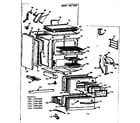 Kenmore 1037504600 body section diagram