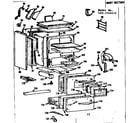 Kenmore 1037524410 body section diagram